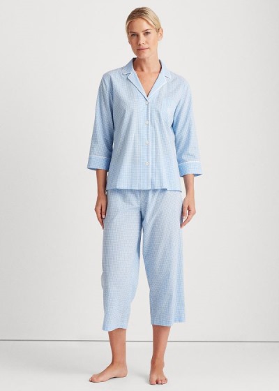 Women's Ralph Lauren Print Capri Pajama Sets | 083251NAM